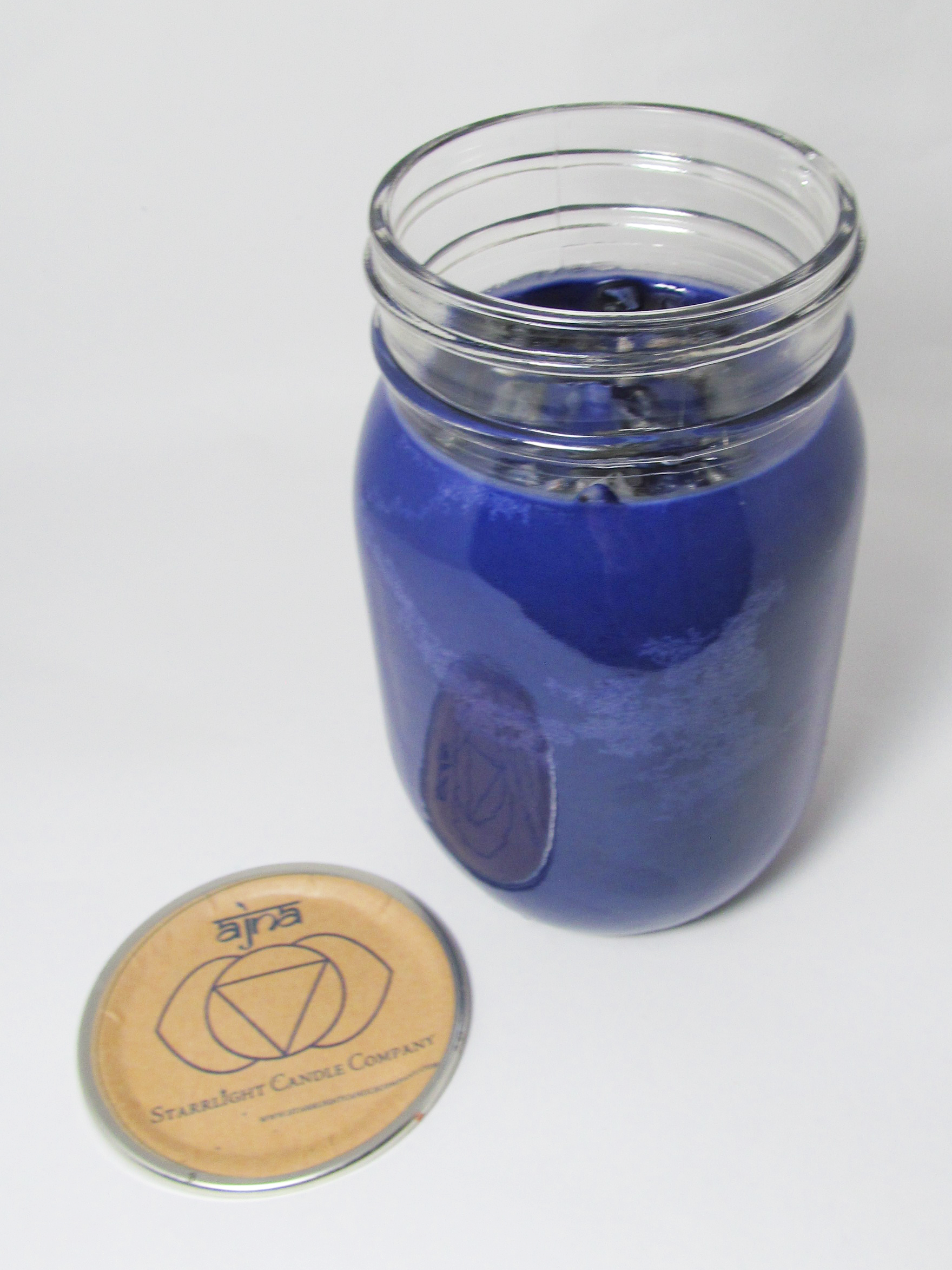 16 oz. Jar - Ajna (Third Eye Chakra) Candle