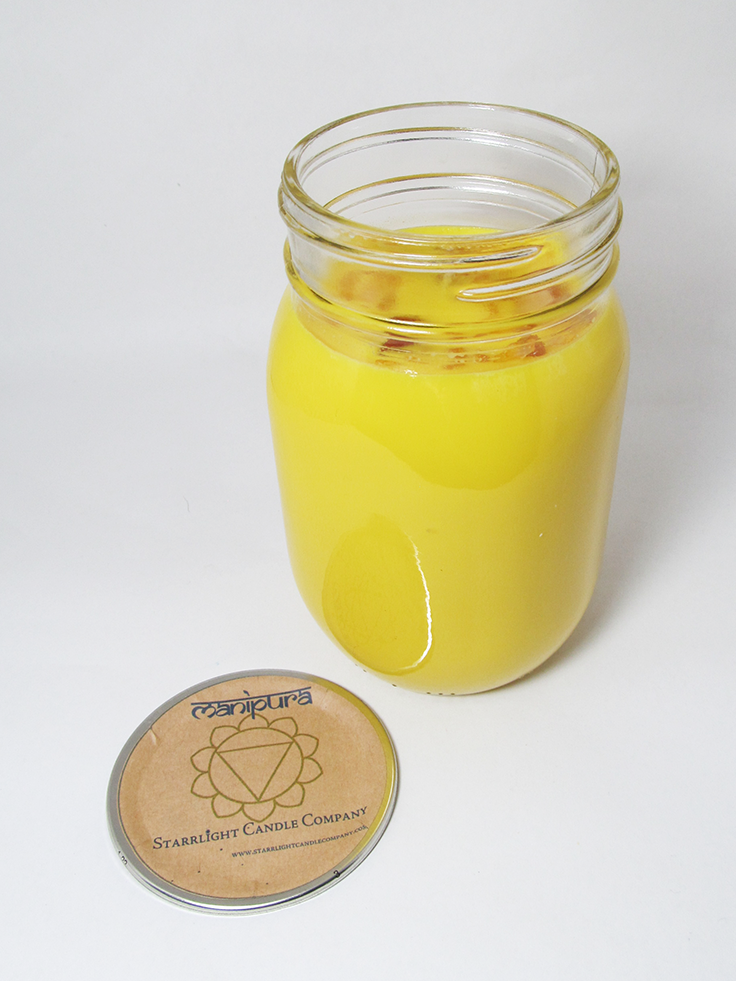 8 oz. Jar - Manipura (Solar Plexus Chakra) Candle