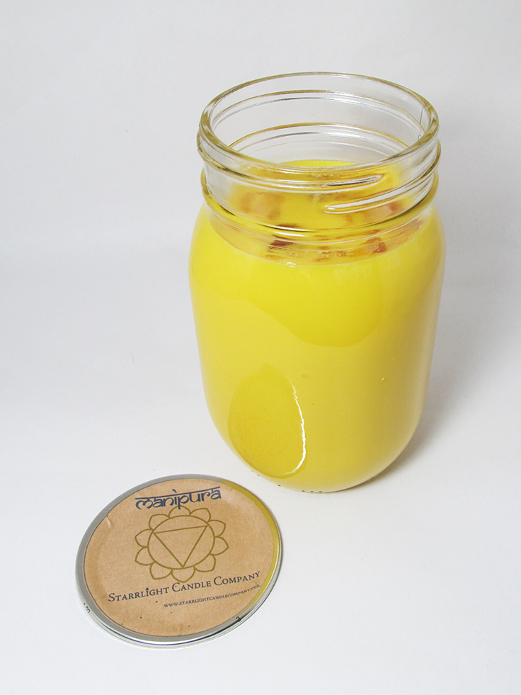 16 oz. Jar - Manipura (Solar Plexus Chakra) Candle