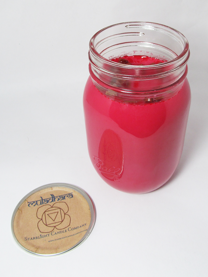 16 oz. Jar - Muladhara (Root Chakra) Candle