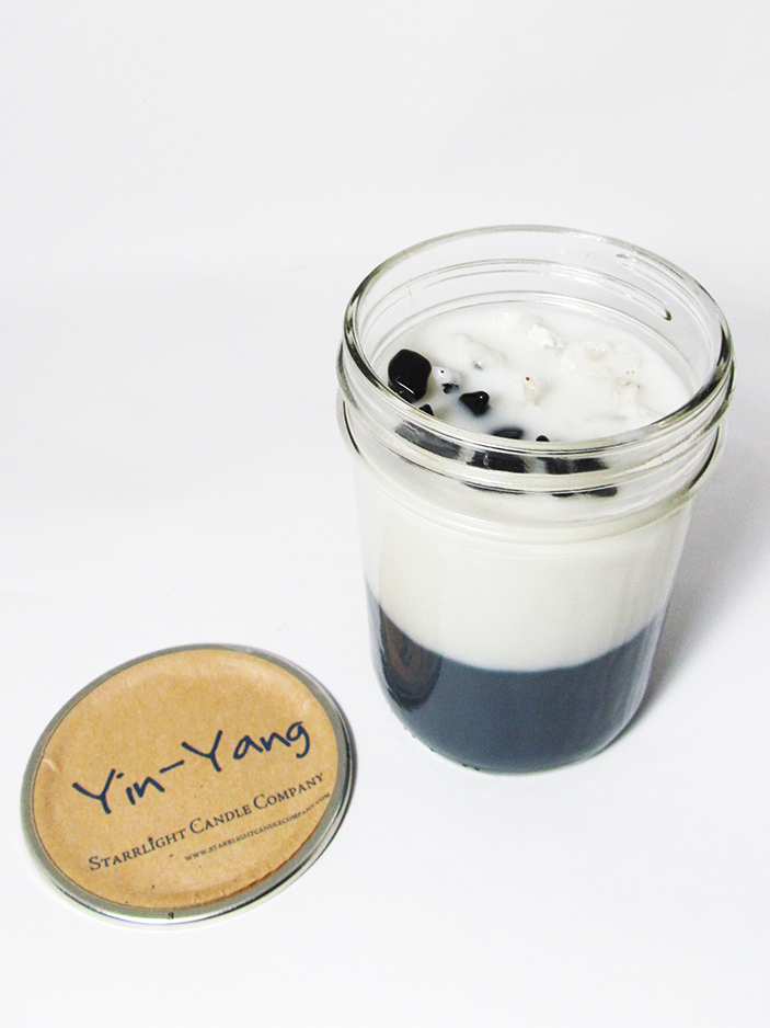 8 oz. Jar - Yin-Yang Candle